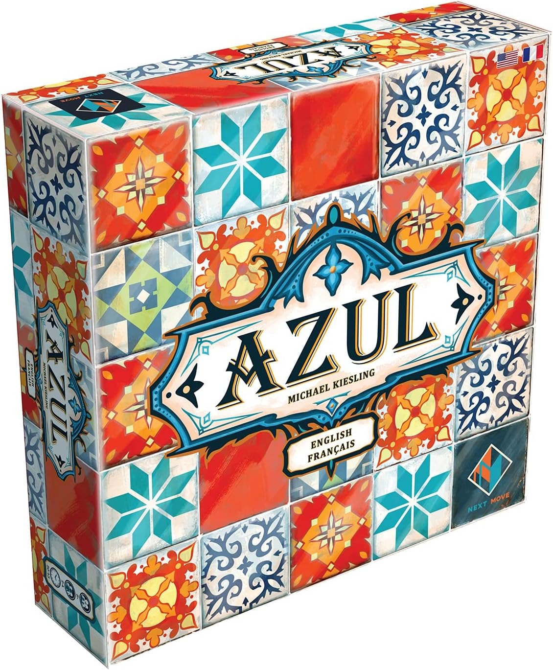 AZUL Tile Placement Strategy Board Game - 4Y1