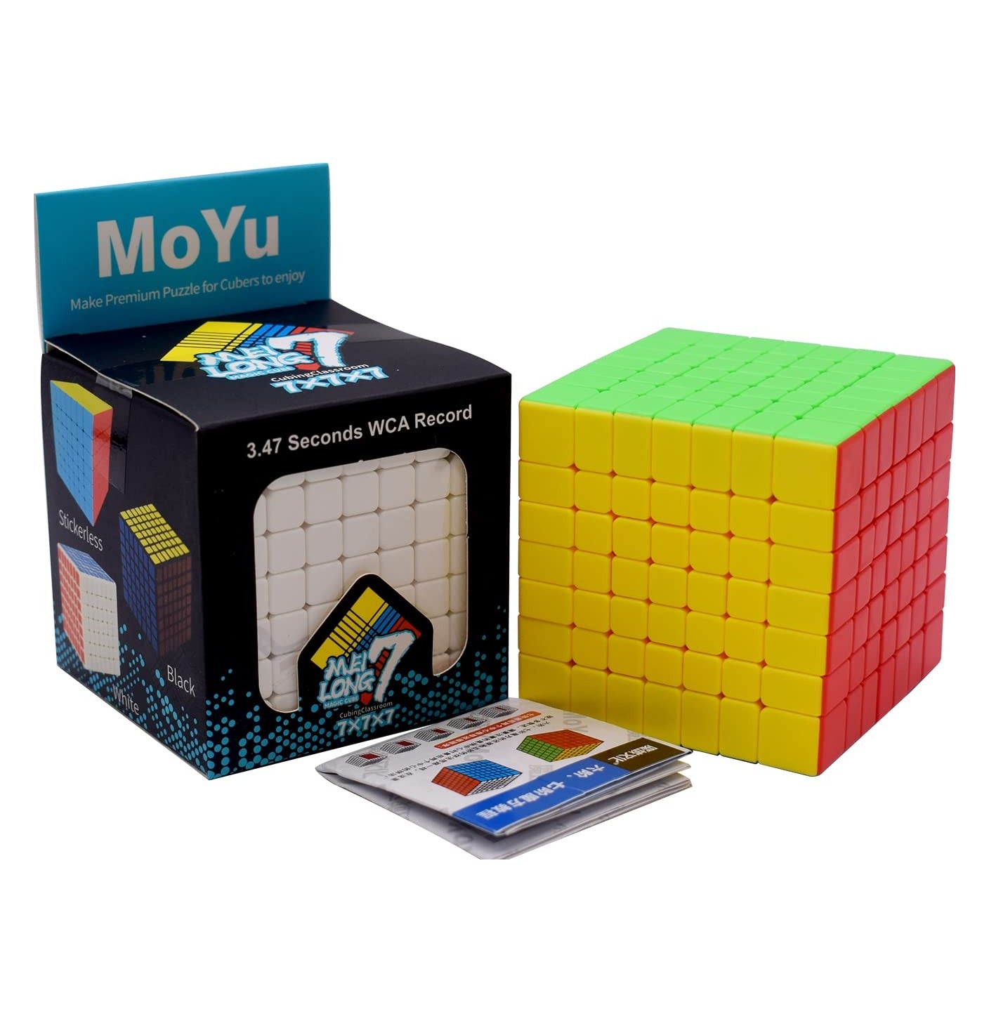 MoYu Meilong 7X7 Stickerless Speed Rubik Cube