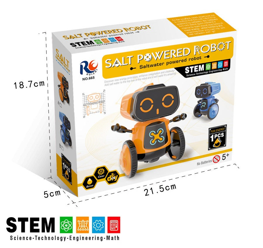 DIY STEM Salt Water Powered Robot Experiment Kit - 665