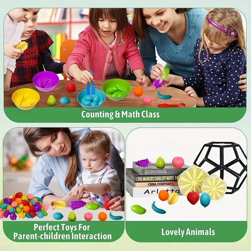 Vegetables Color Classification Sorting Puzzle - 531