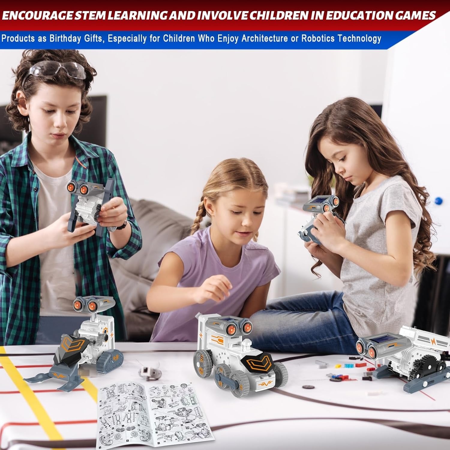 Solar Power Robotics Kit 14 Models in 1 - 707