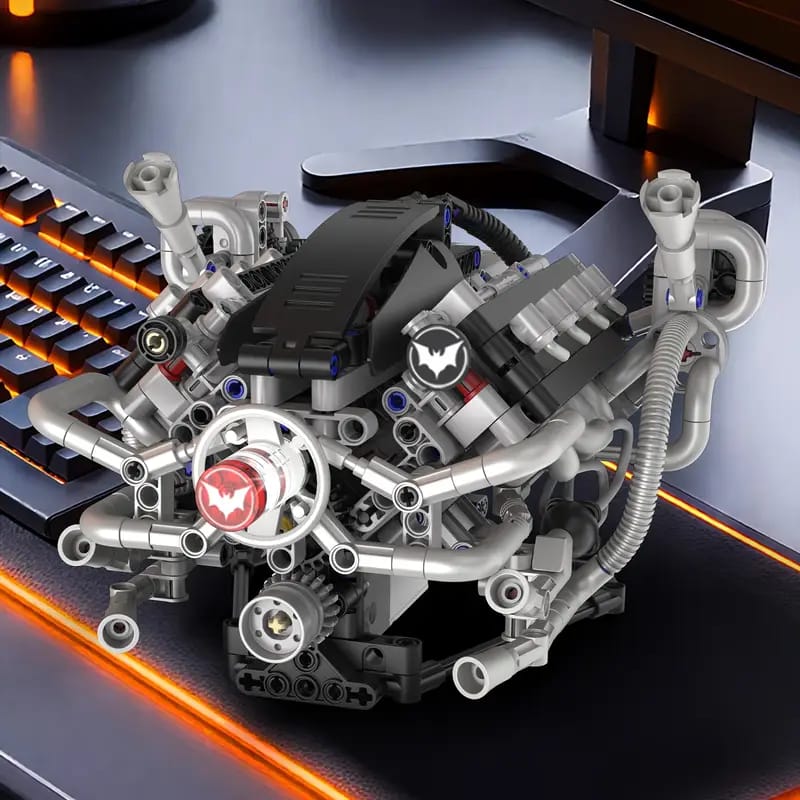 PowerBuild Electric Car Engine Model Kit - 213