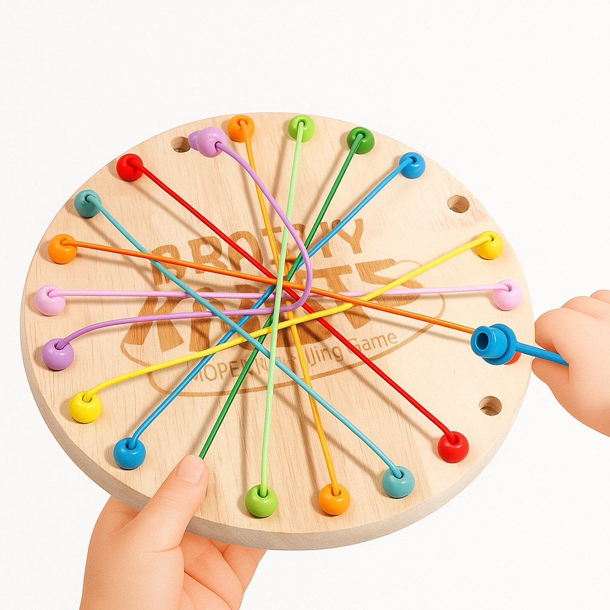 2in1 Magnetic Chess & Brain Knot Puzzle Game