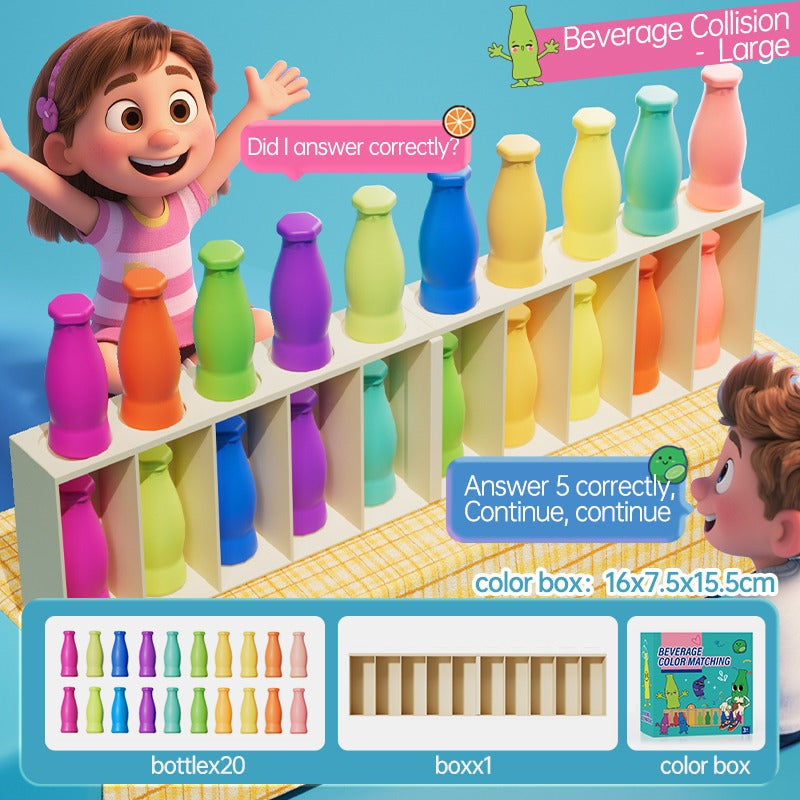 Bottle Color Matching Family Mind Challenge Game - 160