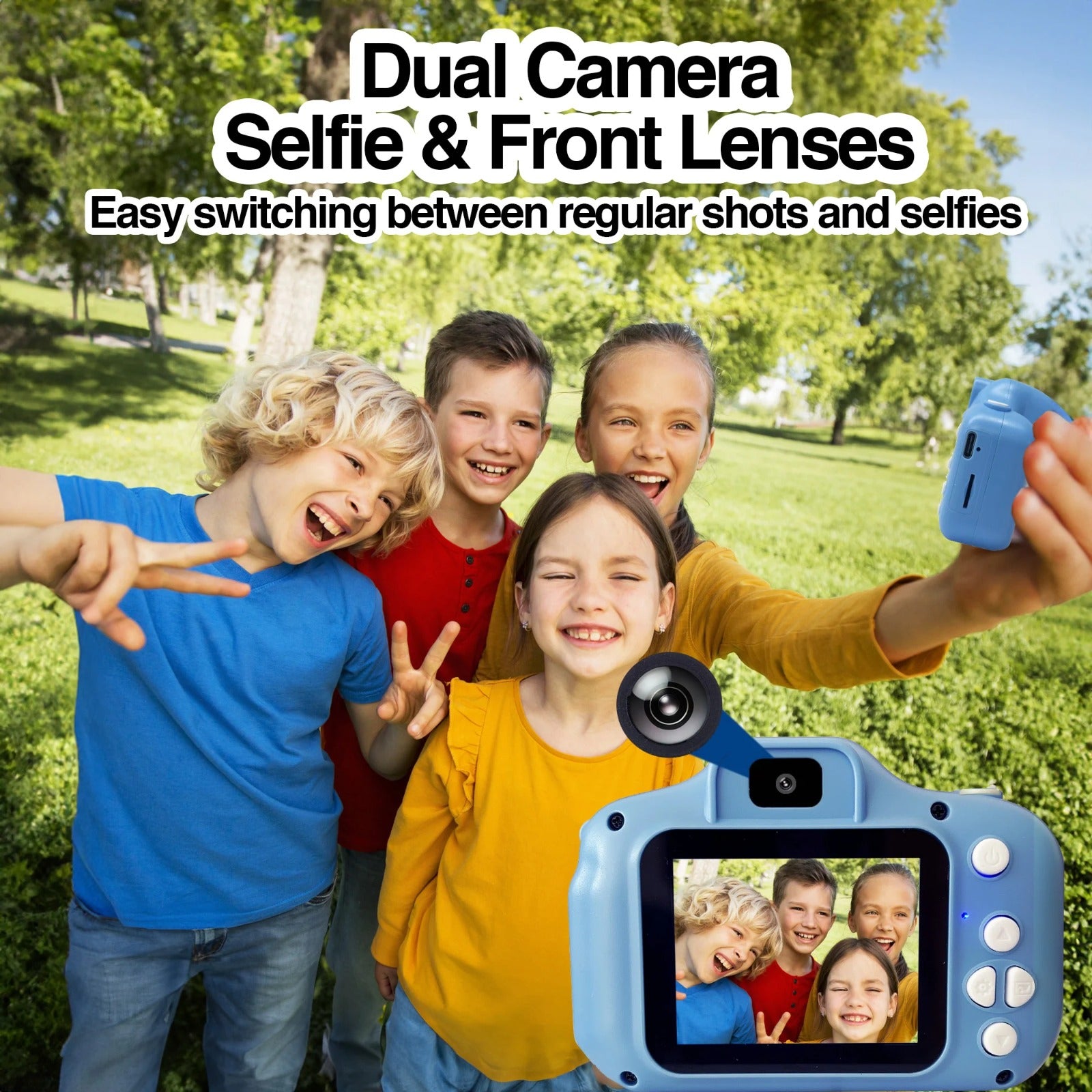 Multifunctional Digital Camera for Kids - Unicorn