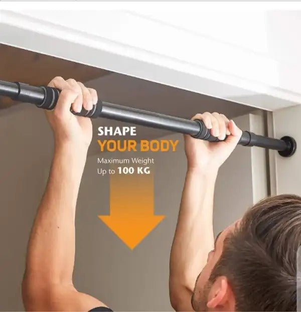 Hanging Pull-Up Door Gym Bar (Adjustable & Multi-Use) - 011