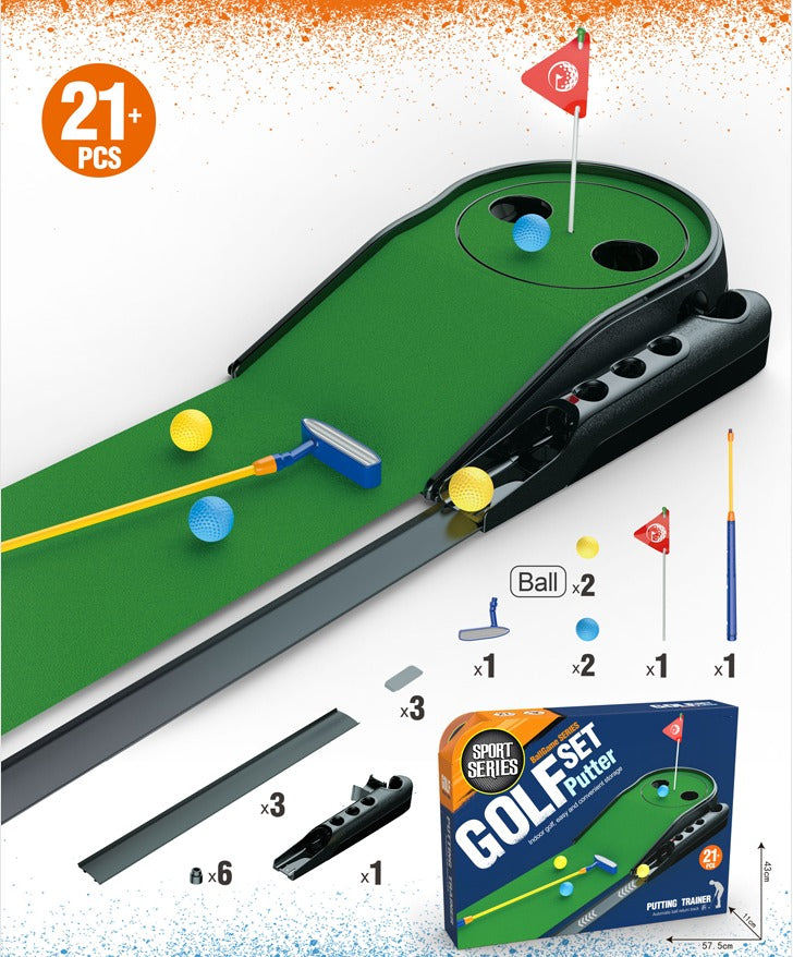 Golf Putting Trainer Set for Kids and Family - 107