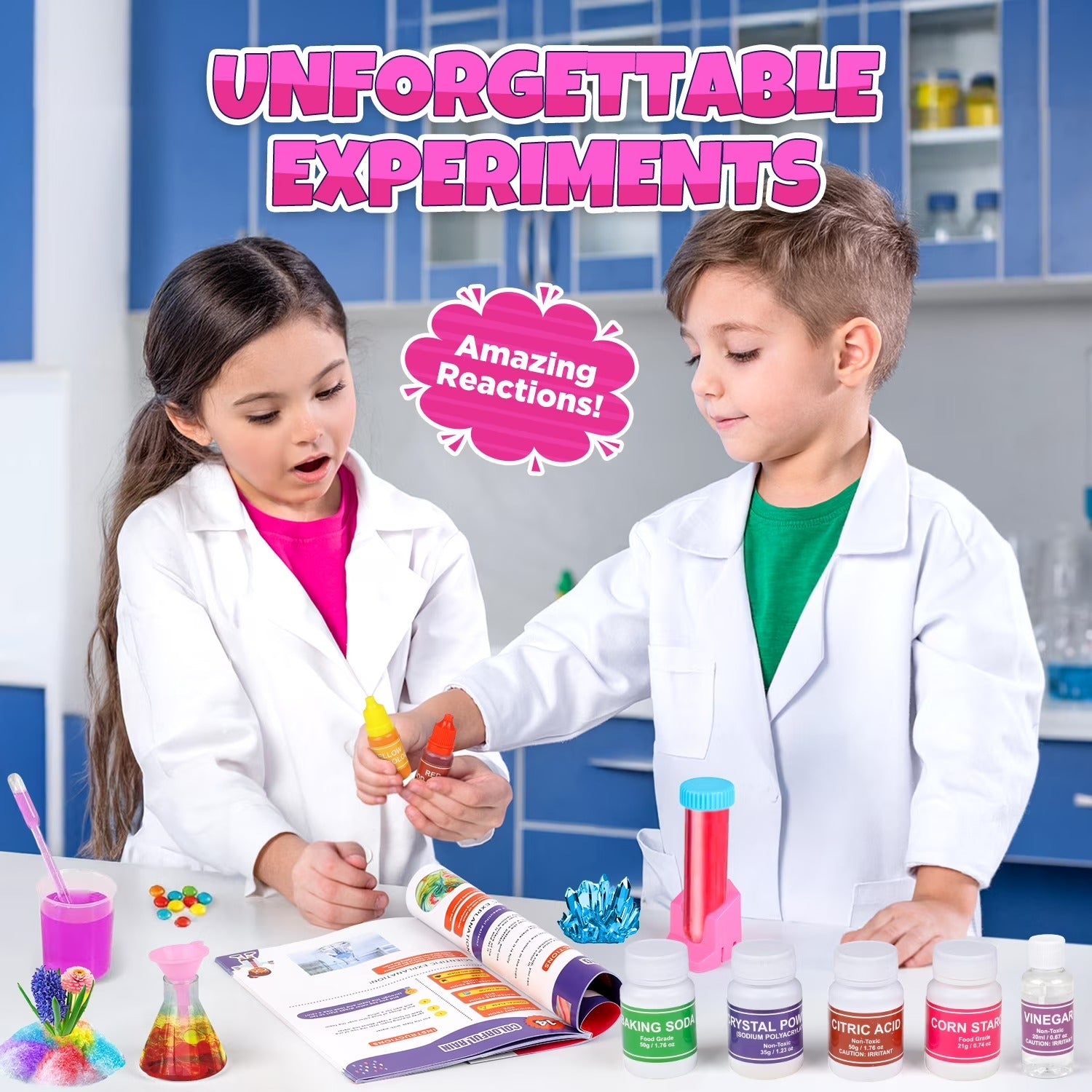 Ultimate Science Kit for Kids 135+ Experiments - 39S
