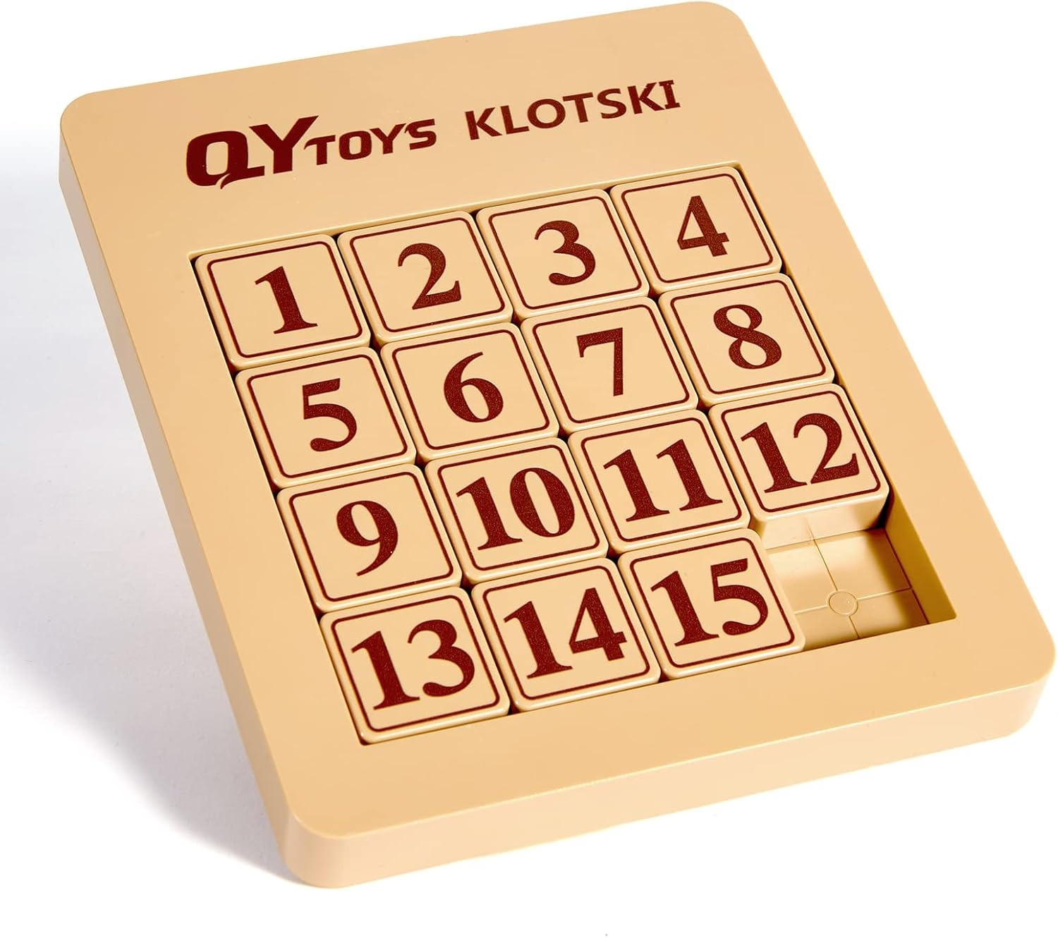 QY Klotski 4x4 Sliding Block Digital Puzzle Brain Teaser Game - 805