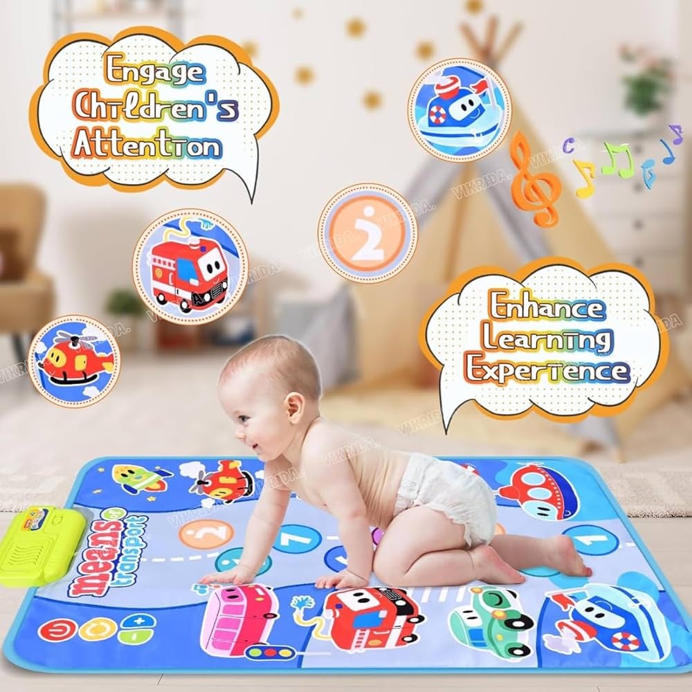 Baby Musical Transport Piano Mat Interactive Learning Play Mat 770