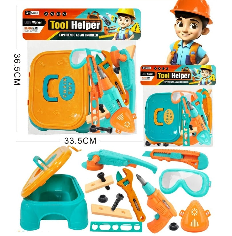 Pretend Play Multifunction Tool Helper Set
