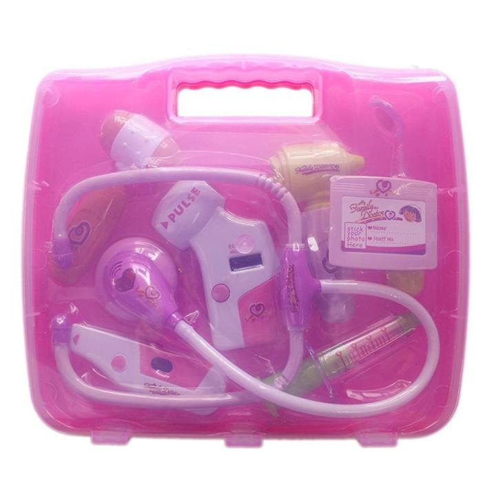 Pretend Play Realistic Tools Medical Doctor Briefcase Set - 900