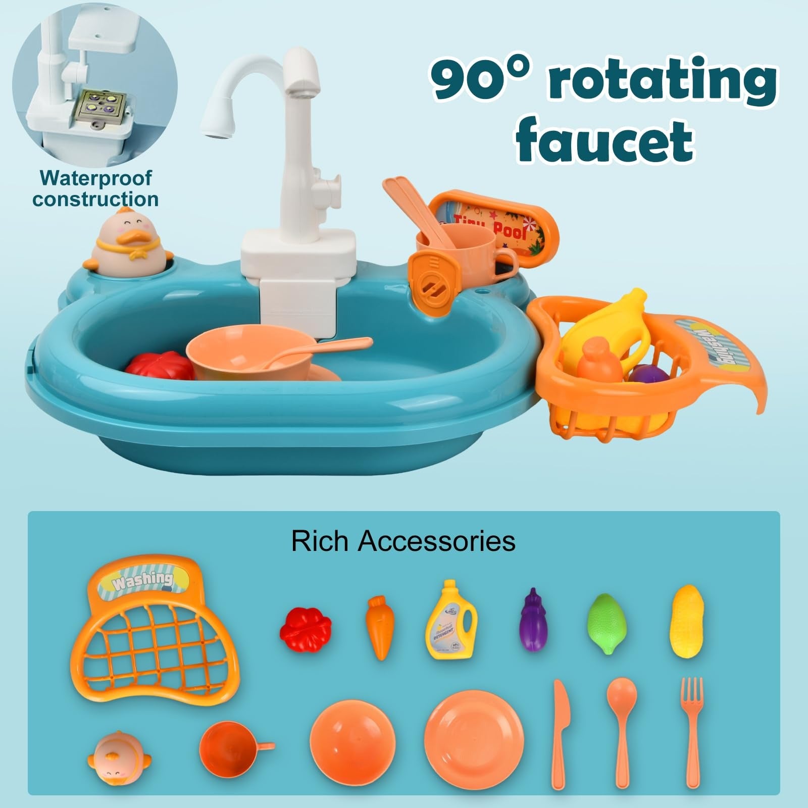 DIY Kitchen Dishwasher Sink Dream Pretend Play Kit - 041