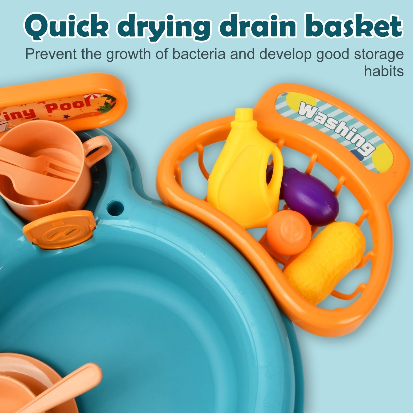 DIY Kitchen Dishwasher Sink Dream Pretend Play Kit - 041