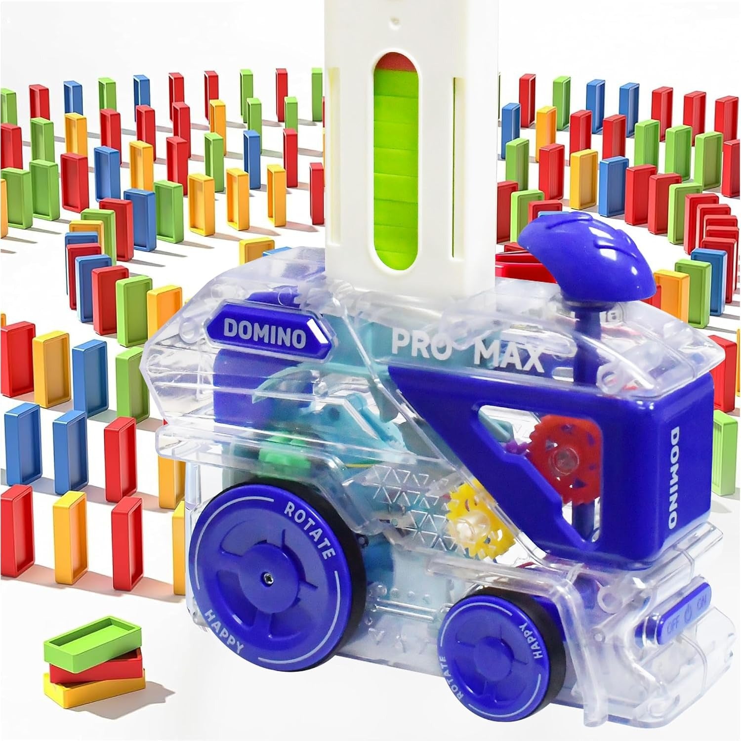 Domino Car Automatic Stacking Train 60 Pcs - 32A