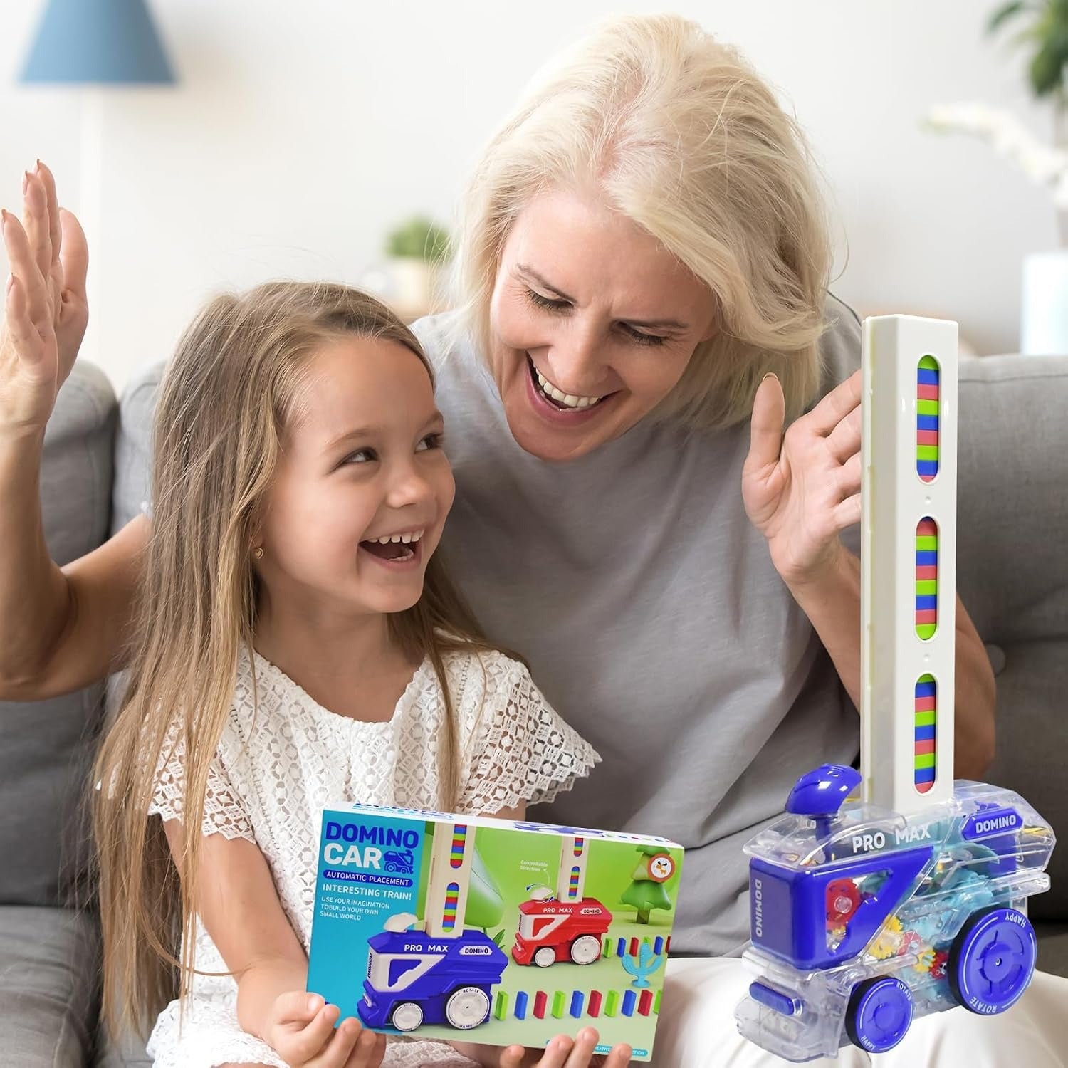 Domino Car Automatic Stacking Train 60 Pcs - 32A
