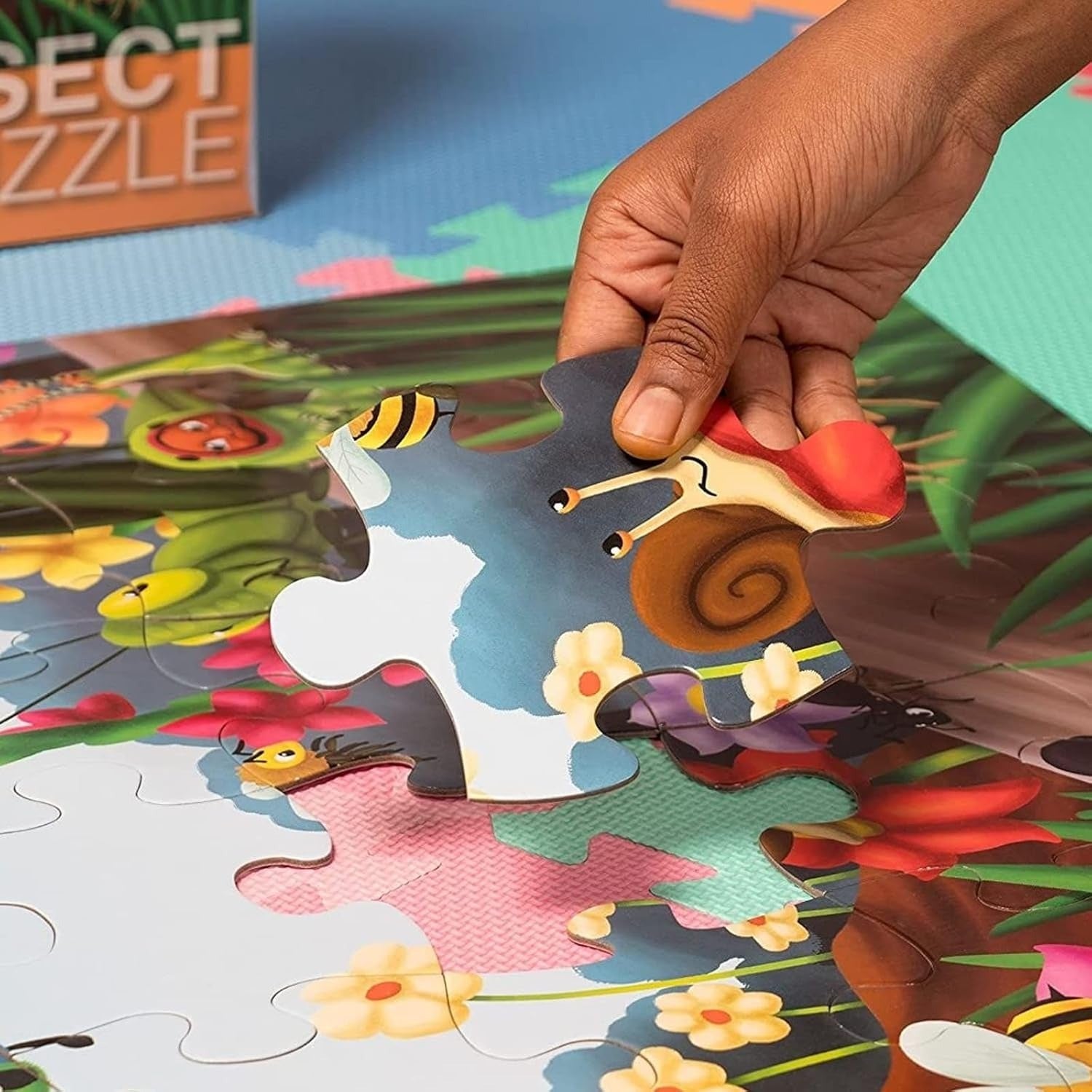 Bug and Insect Jumbo Floor Jigsaw Puzzle 48 pieces - 096
