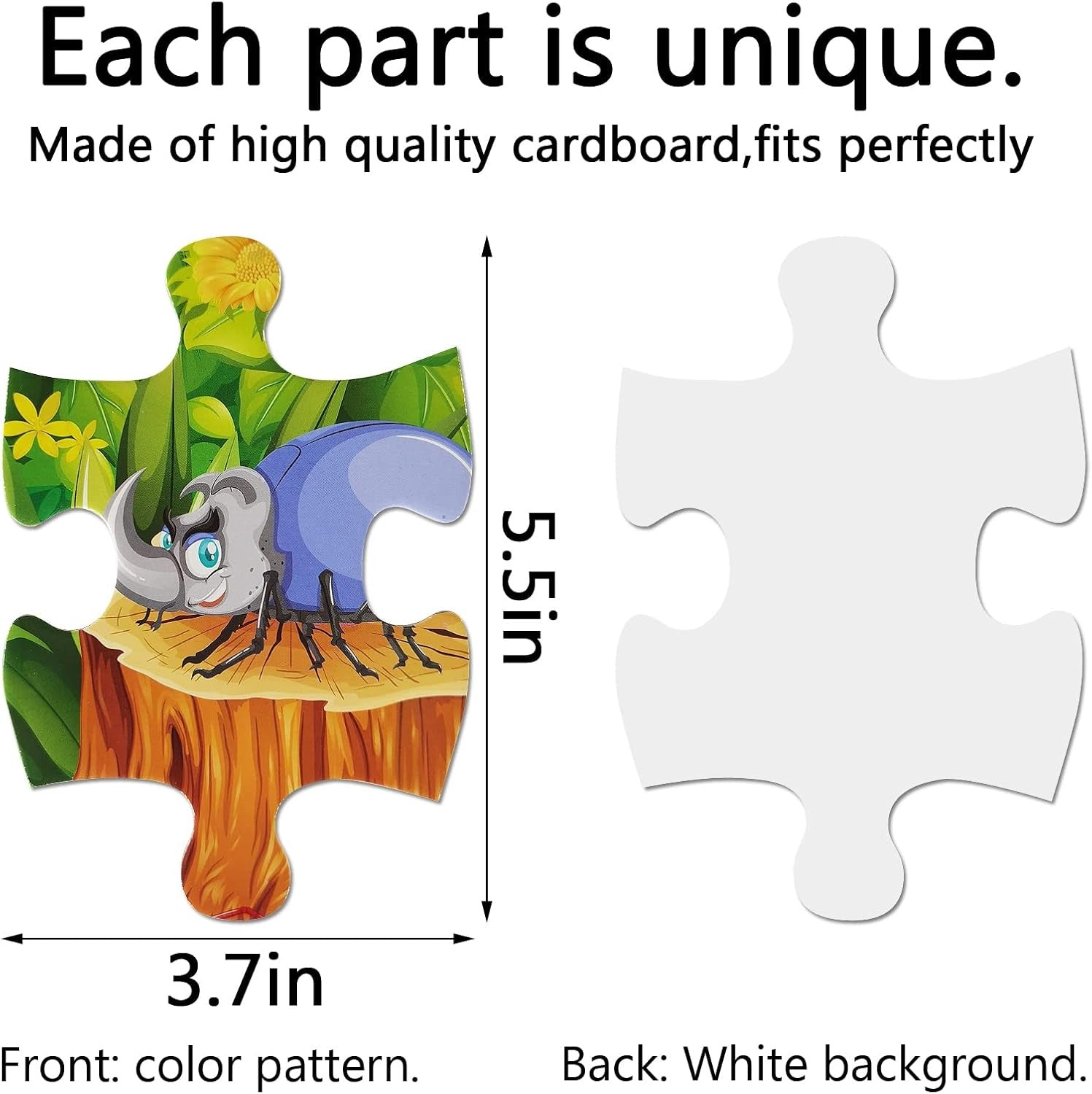 Insect Party Jumbo Jigsaw Floor Puzzle - 35 pieces