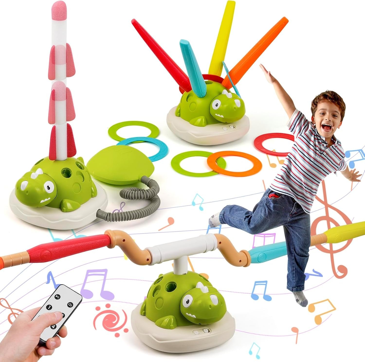 3in1 RC Dinosaur Sports Exercise Machine Play Set - 212