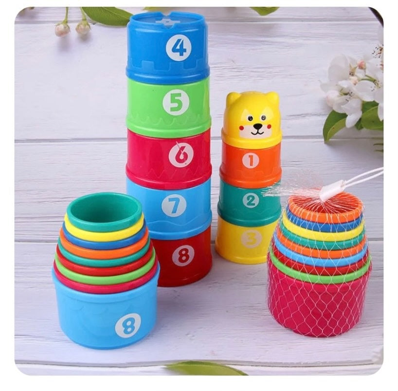 Stacking Cups Set for Toddlers 8 piece - 211