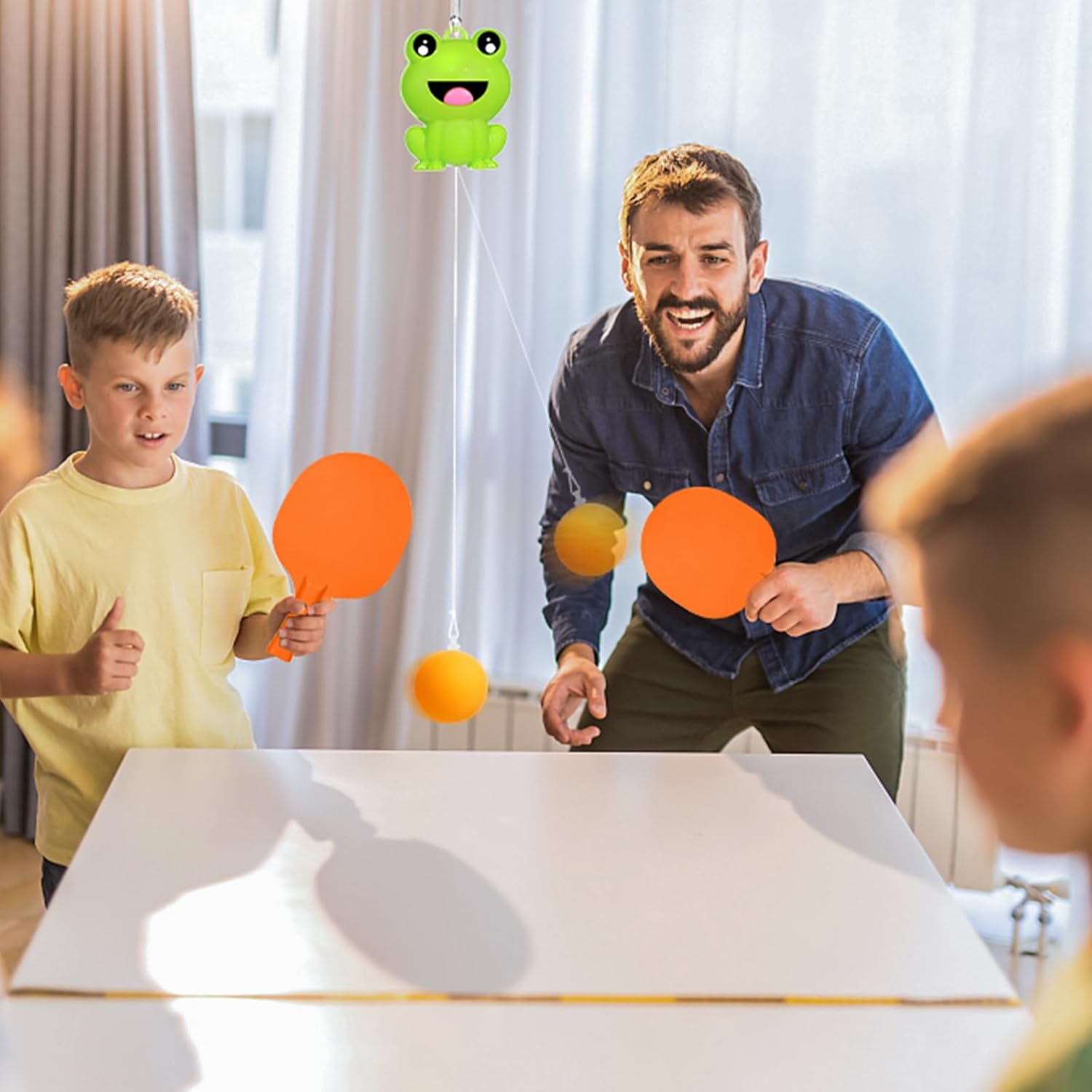 Frog Hanging Table Tennis Adjustable Play Set - 214