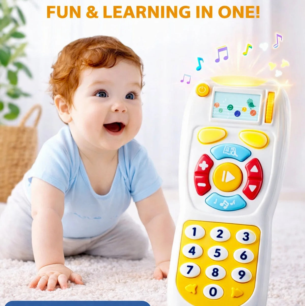 Kids Musical Learning Remote Control - 322