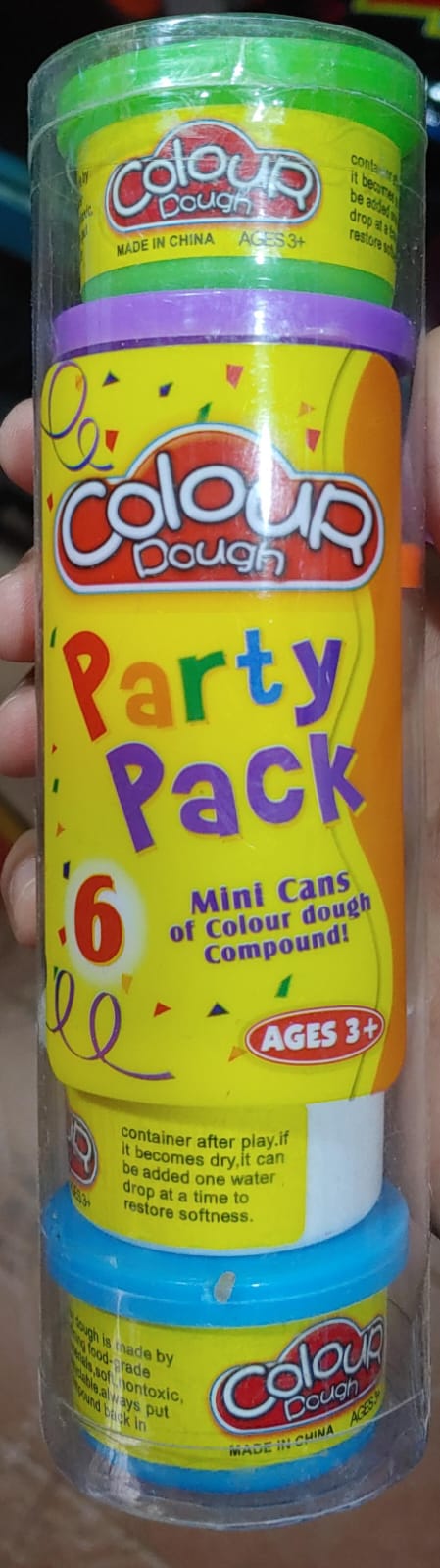 Color Dough 6 pcs 6609