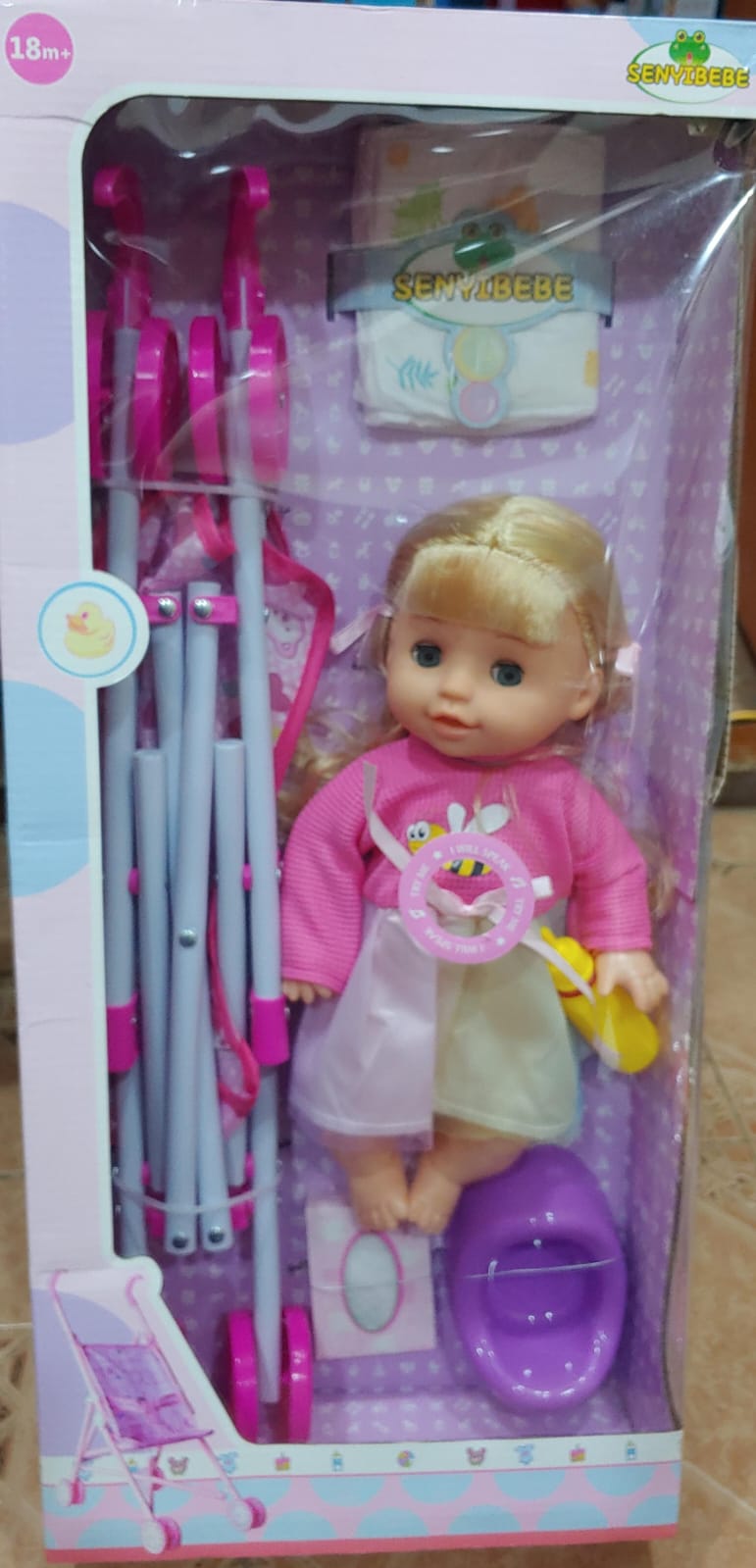 Barbie Trolley Doll Set - SY266