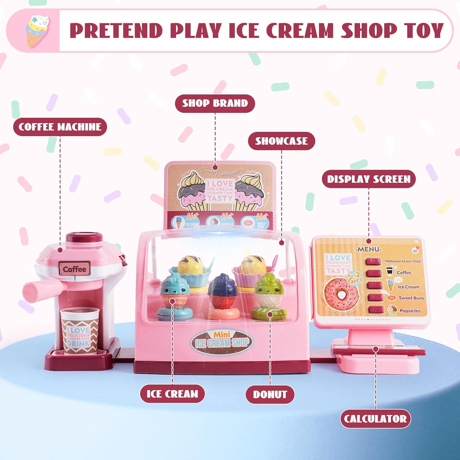 Counter Pretend Play Series Shop - 338