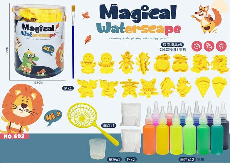 Magical Waterscape - DIY ELF Water Gel Molding Toy - 693