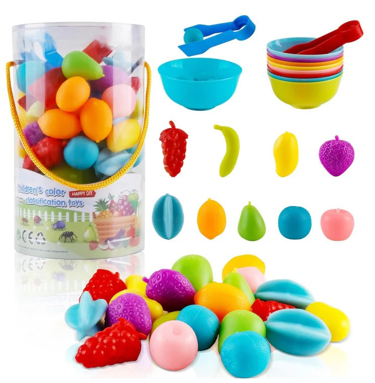 Vegetables Color Classification Sorting Puzzle - 531