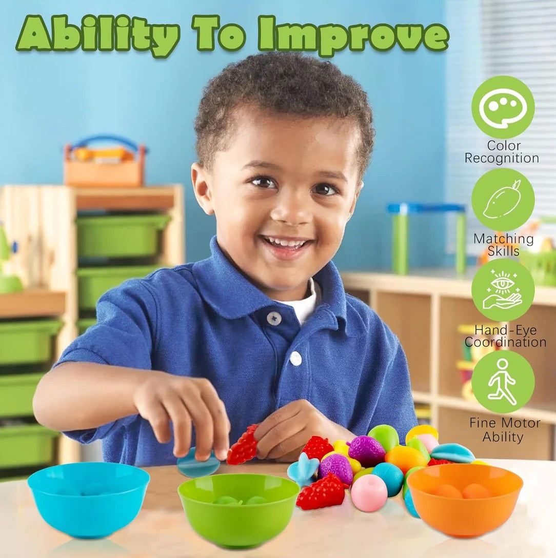 Vegetables Color Classification Sorting Puzzle - 531