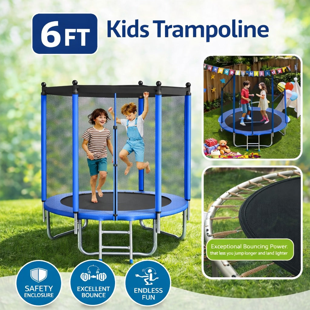 Kids Jumping trampoline