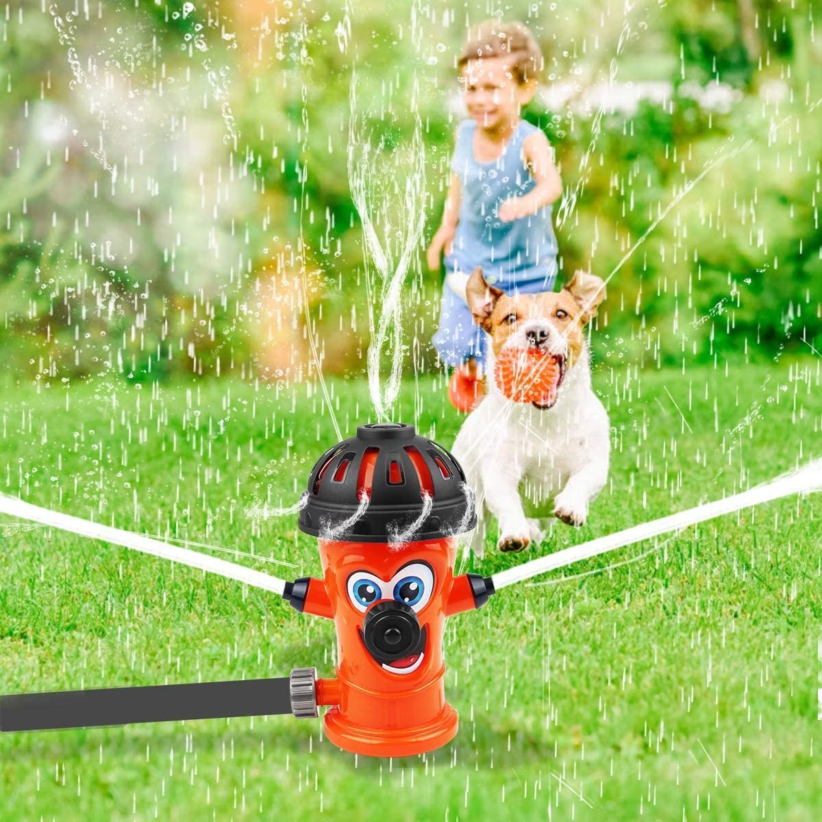 5in1 Water Spray Fire Hydrant Sprinkler Pretend Play - 067