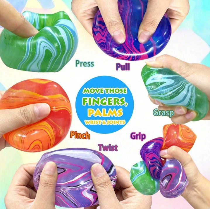 Cube Squishy Stress Toy Soft Sensory Fidget Cube - Random Color