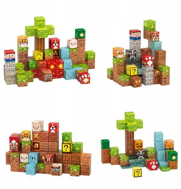 Magnetic Building  Cubes 75pcs - 581