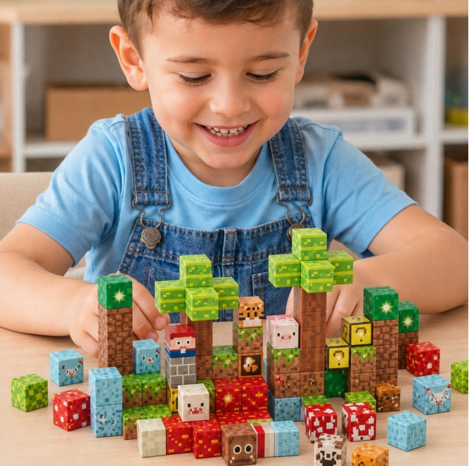 Magnetic Building  Cubes 75pcs - 581