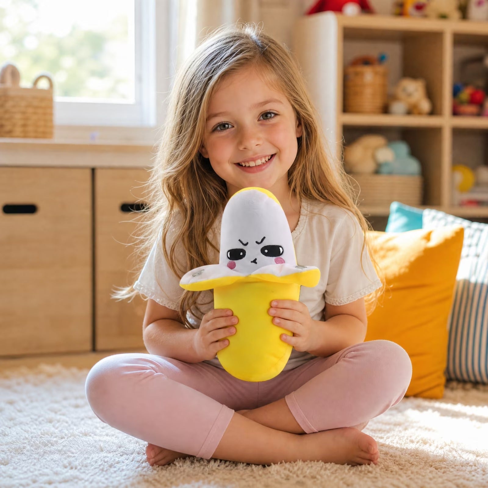 Interactive Musical Plush Toy Touch Sensor Soft Stuffed Toy for Kids (Random Design)