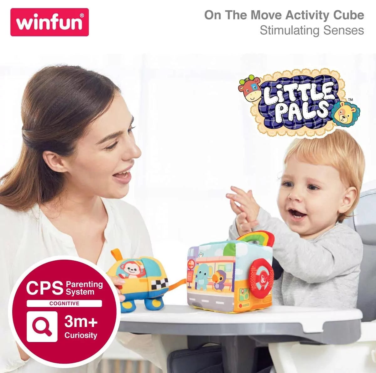 Winfun - Soft Activity Cube - Default Title - Odeez | Educational Toys Pakistan 
