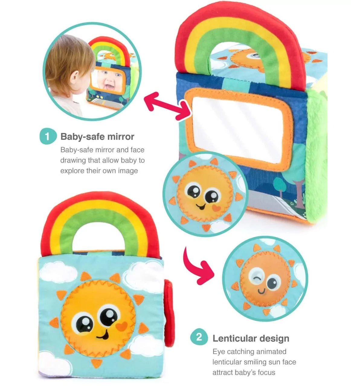 Winfun - Soft Activity Cube - Default Title - Odeez | Educational Toys Pakistan 