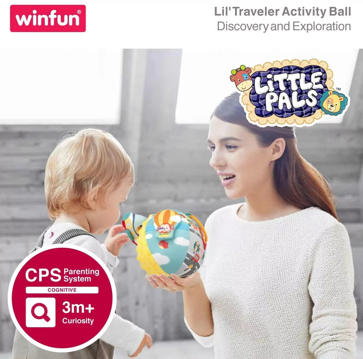 Winfun - Soft Traveler Activity Ball - Default Title - Odeez | Educational Toys Pakistan 