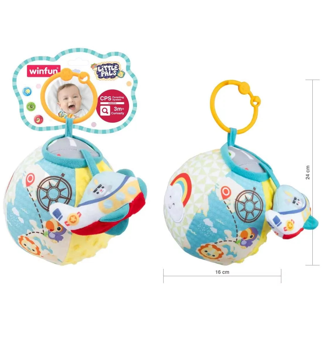 Winfun - Soft Traveler Activity Ball - Default Title - Odeez | Educational Toys Pakistan 