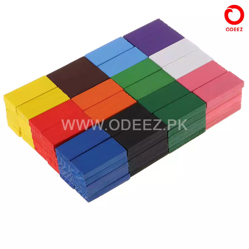 Wooden 120 Pieces Domino Set - Default Title - Odeez | Educational Toys Pakistan 