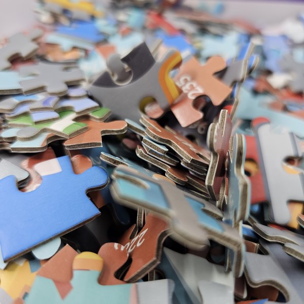 Wooden City Traffic Puzzle 500 Piece - Default Title - Odeez | Educational Toys Pakistan 