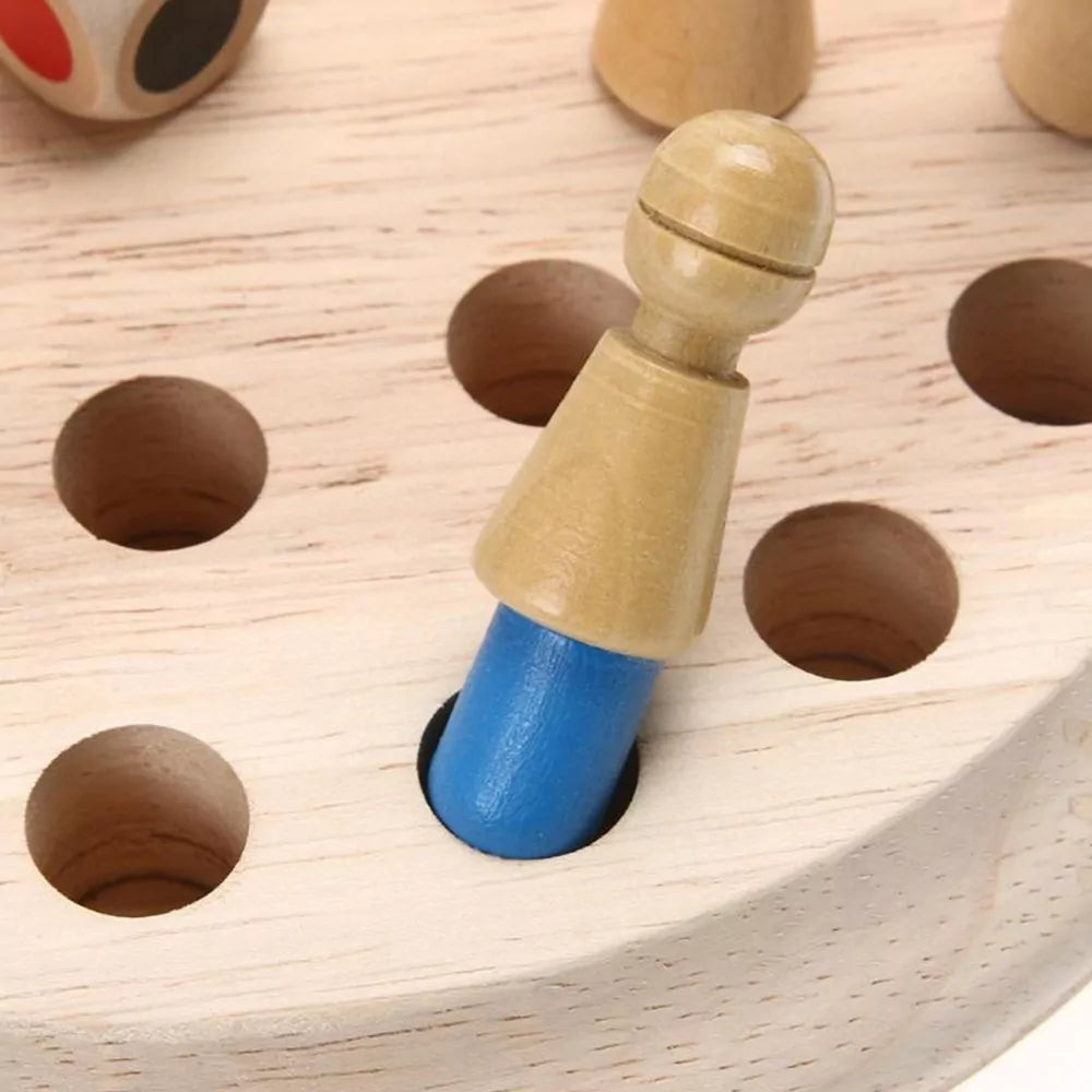 Wooden Memory Match Sticks Family Game - Default Title - Odeez | Educational Toys Pakistan 