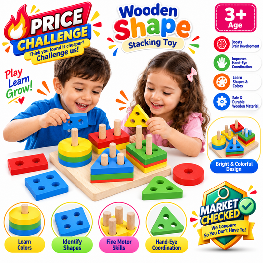 Geometrical Shapes Learning Four Columns - 213