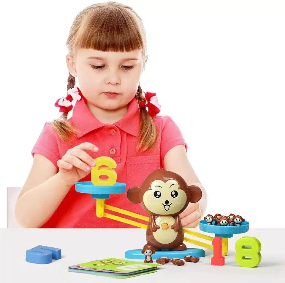 Monkey Balancing with Mental Maths Learning Kit