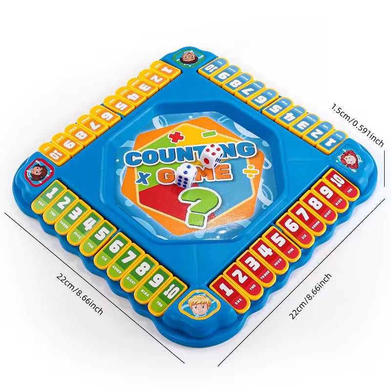 Puzzle Number Flip – Counting Dice Game