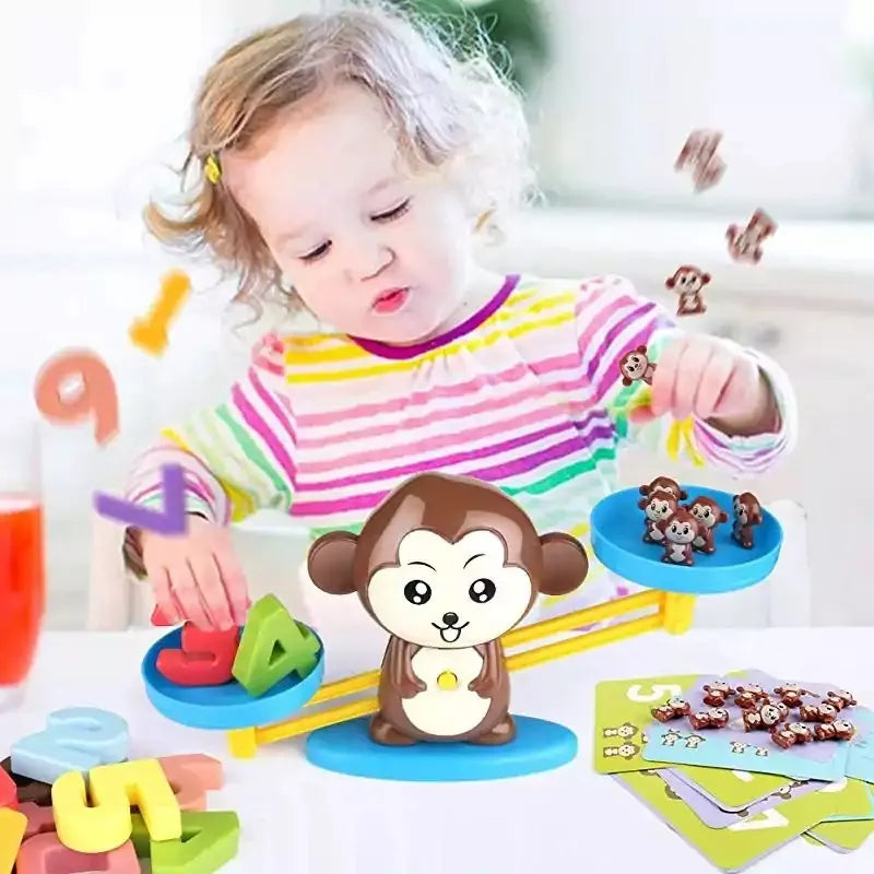 Monkey Balancing with Mental Maths Learning Kit