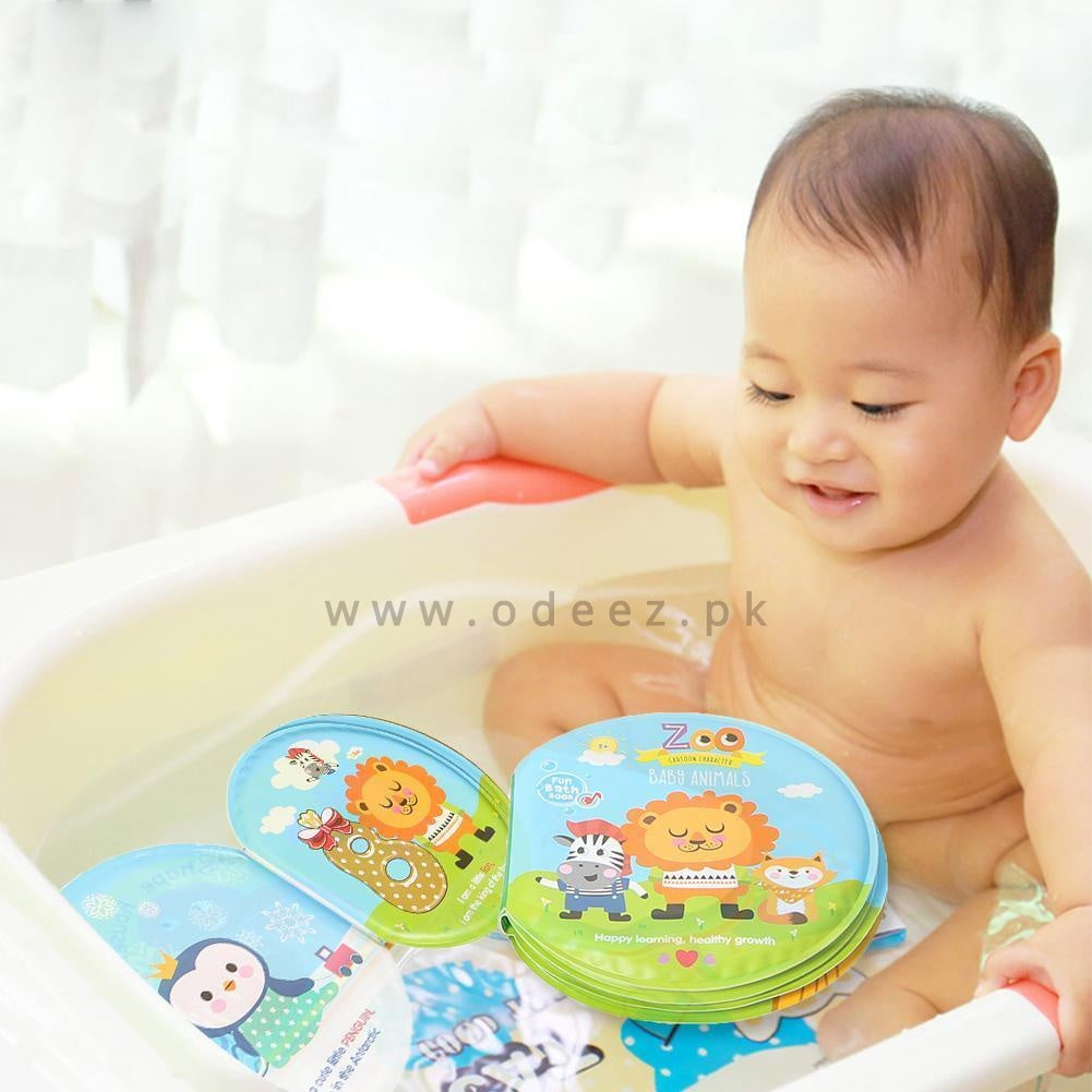 Zoo Animals Bath Book For Infants - Default Title - Odeez | Educational Toys Pakistan 